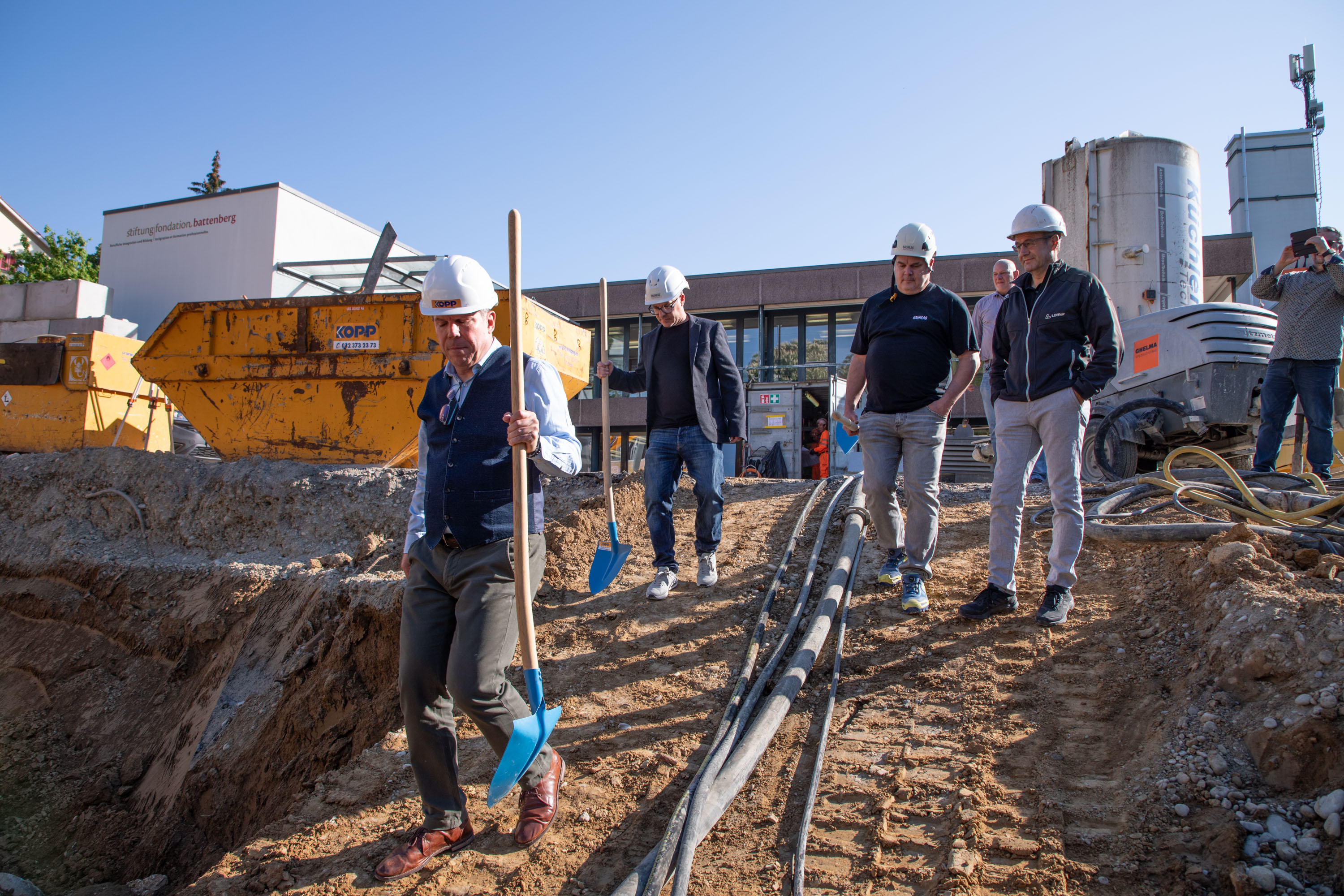 Spatenstich Espace d'inclusion