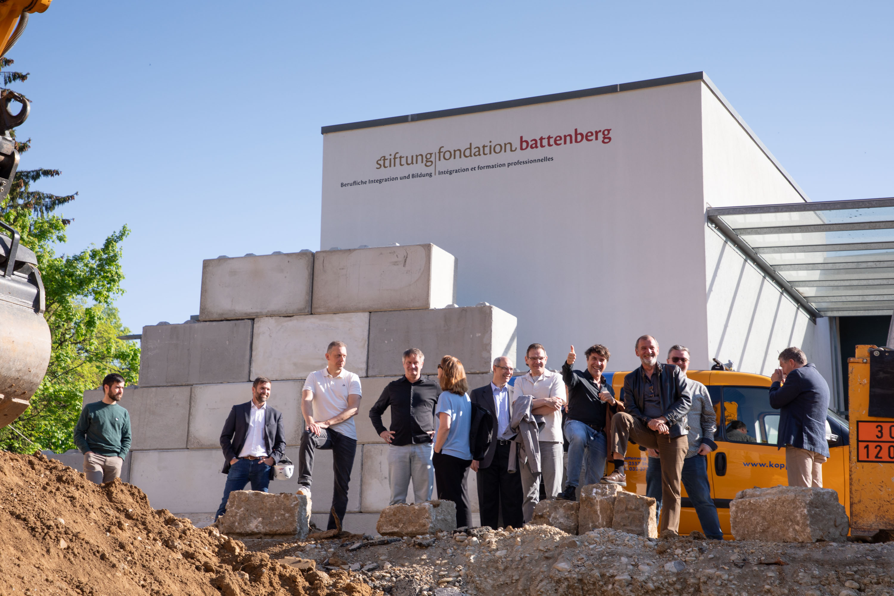 Spatenstich Espace d'inclusion