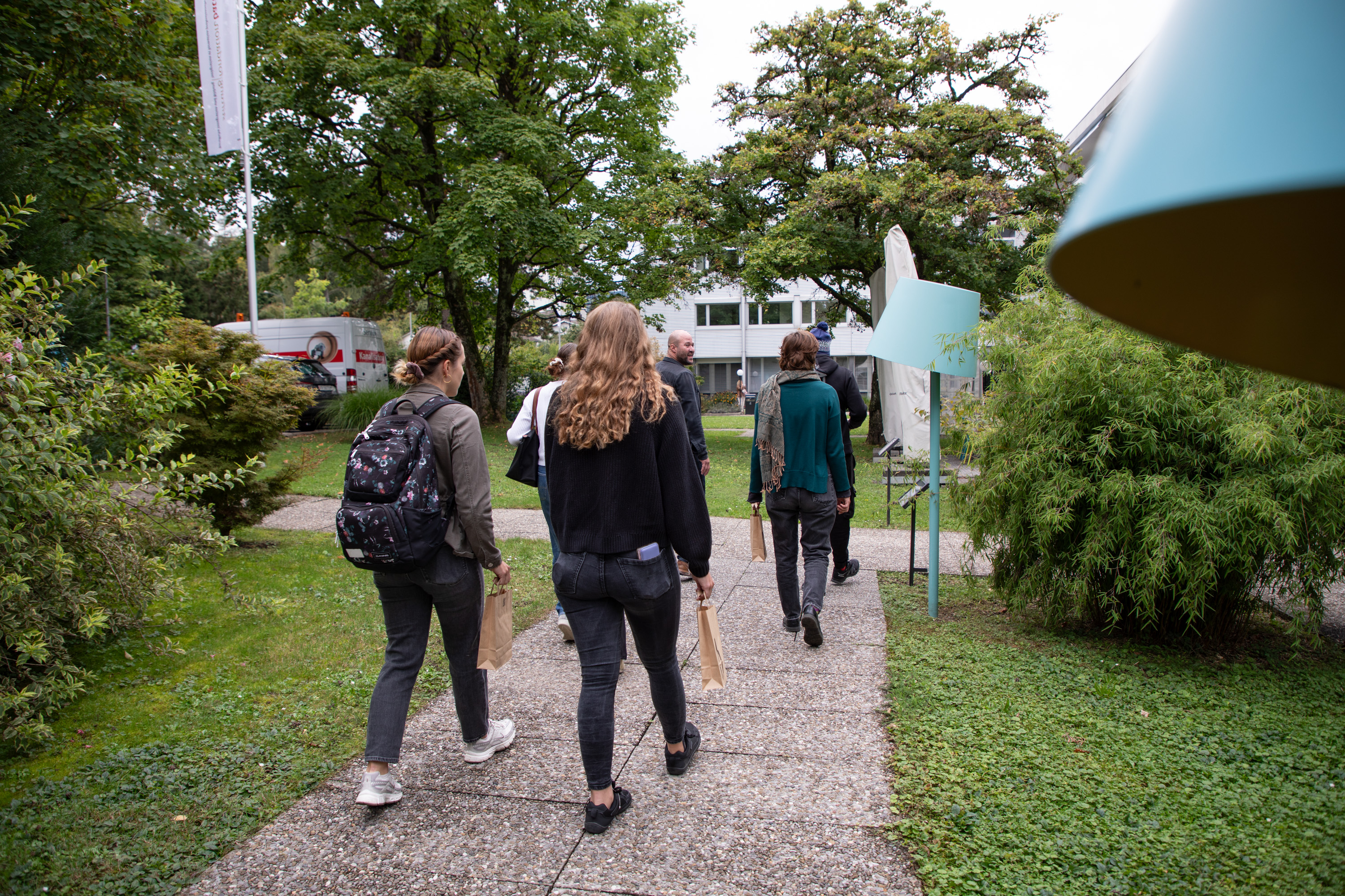 Rundgang offene Tür Wohnen