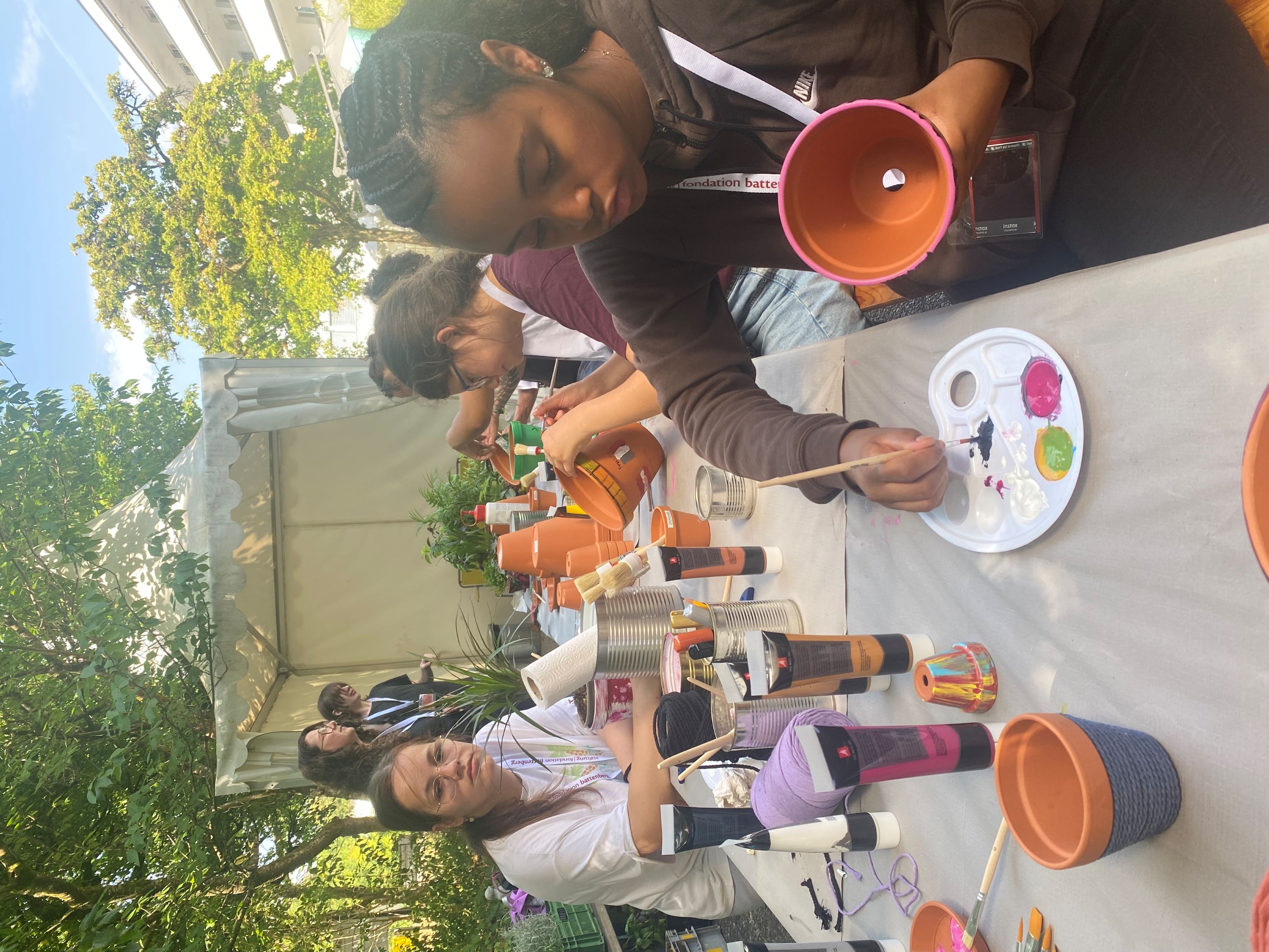 Jump'in atelier peinture