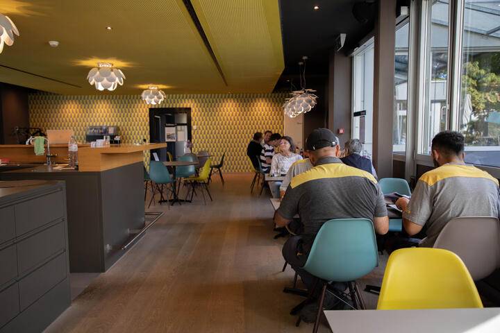 Restaurant-Willkommen