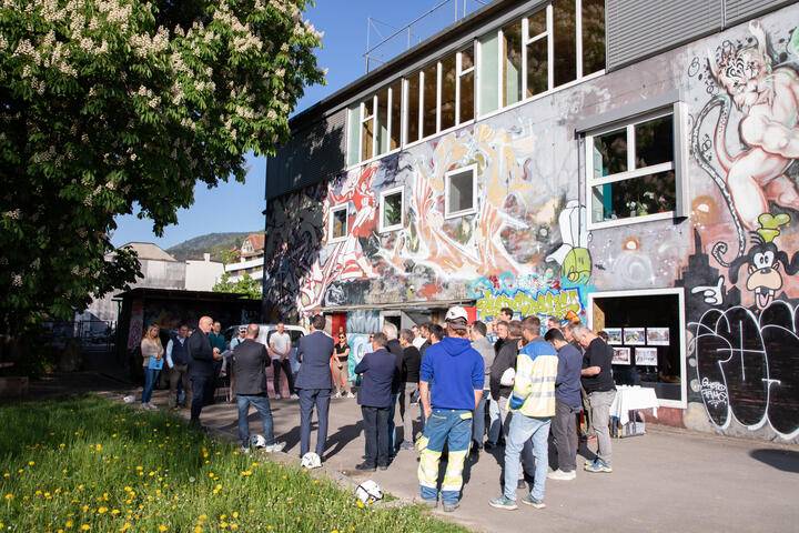 Spatenstich Espace d'inclusion