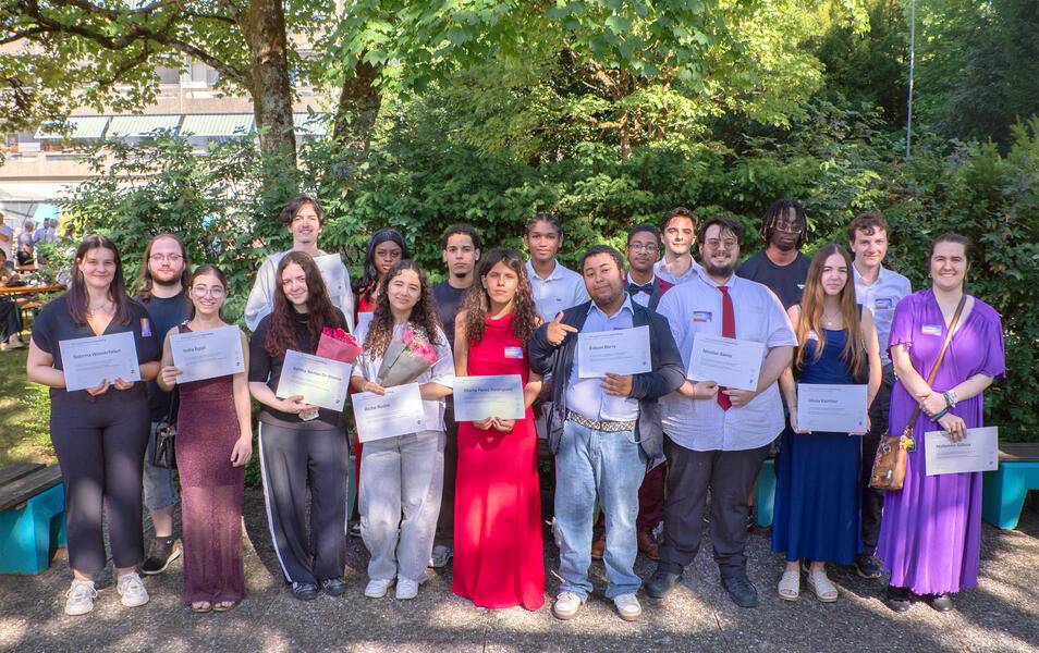 Diplomfeier 2026 Lernende / groupe apprentis